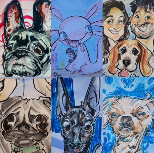 Gallery photo 10 of CartoonCaravan, Caricatures by Ben