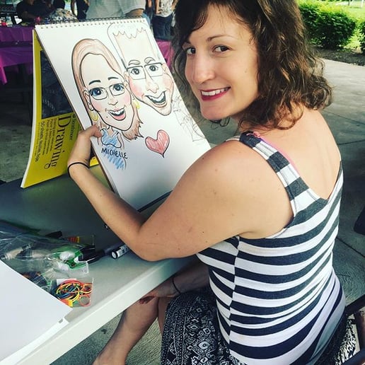 Gallery photo 3 of Caricatures and Body Art by Liz
