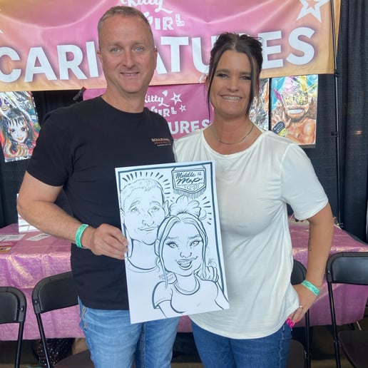 Gallery photo 2 of Kitty Cowgirl Caricatures