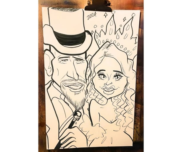 Gallery photo 3 of Kitty Cowgirl Caricatures