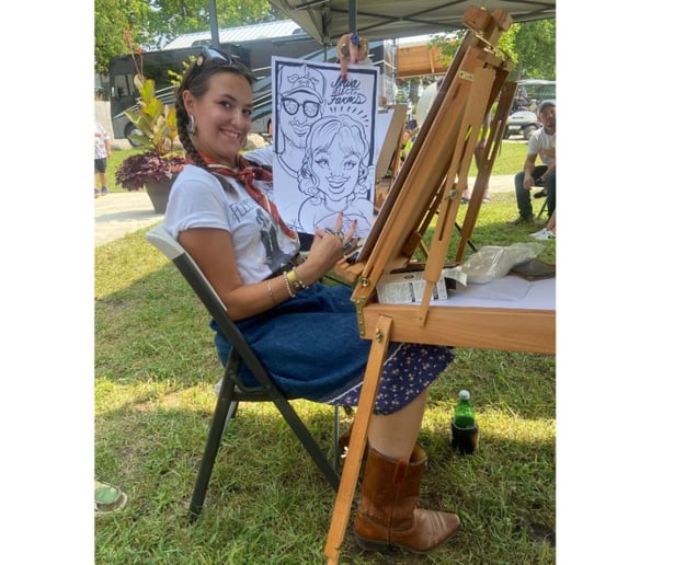 Gallery photo 6 of Kitty Cowgirl Caricatures