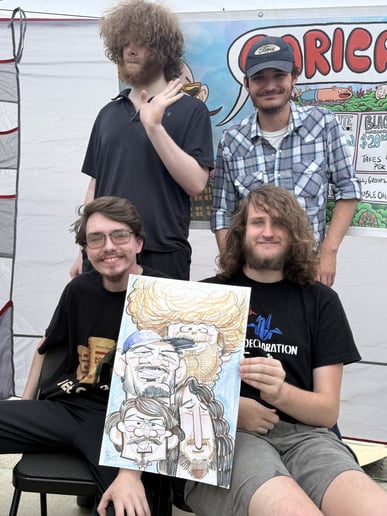 Gallery photo 3 of Caricatures by Corey