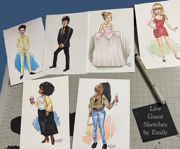 Gallery photo 21 of Caricatures & Silhouettes by Emily Byrne