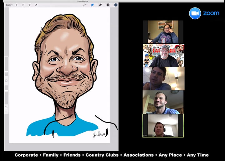 Gallery photo 3 of Caricatures by John Rios