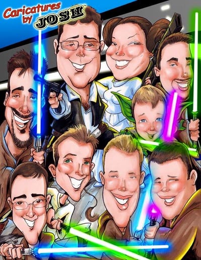 Gallery photo 2 of Caricatures by Josh
