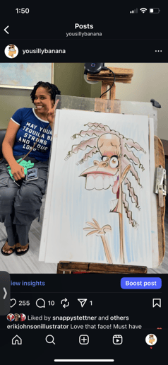 Gallery photo 2 of Caricatures by Mac Garcia