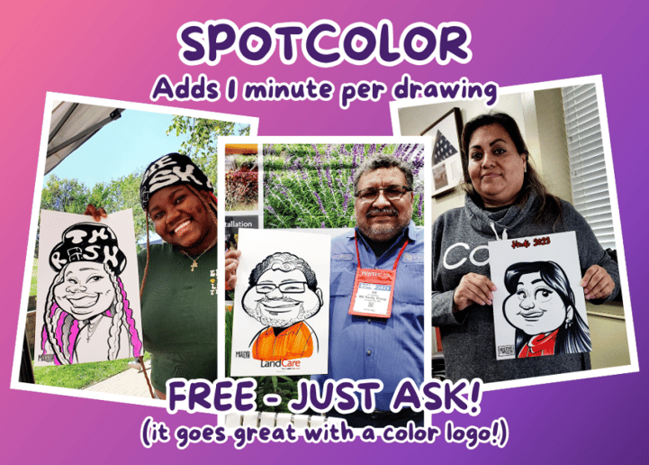 Gallery photo 5 of Caricatures by Marietta Delene