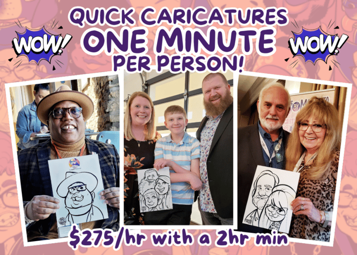 Gallery photo 2 of Caricatures by Marietta Delene