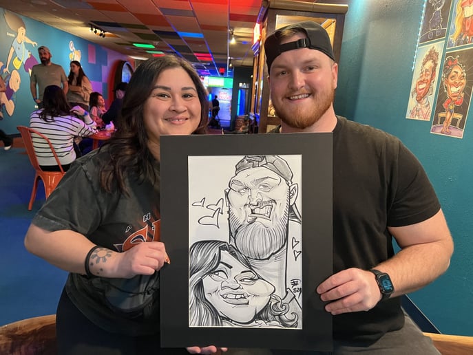 Gallery photo 3 of Caricatures by the Funny Drawing Guy