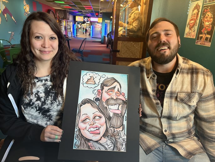 Gallery photo 4 of Caricatures by the Funny Drawing Guy