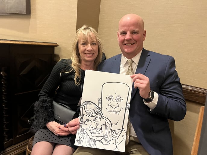 Gallery photo 5 of Caricatures by the Funny Drawing Guy