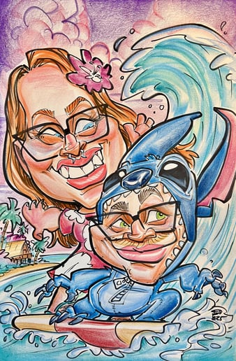 Gallery photo 10 of Caricatures by the Funny Drawing Guy