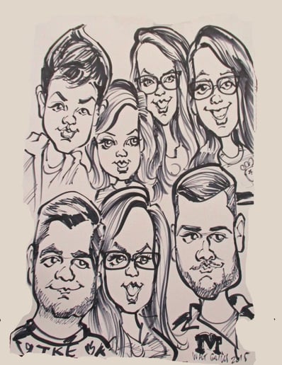 Gallery photo 6 of Caricatures By Walt Griggs