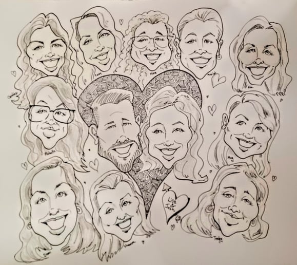 Gallery photo 1 of Caricatures & Cartoon Portraits by Jim
