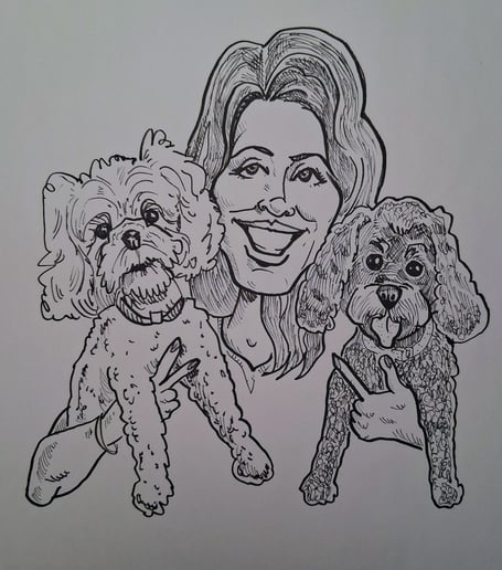 Gallery photo 2 of Caricatures & Cartoon Portraits by Jim