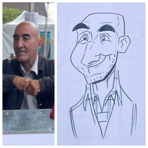 Gallery photo 6 of Caricatures within a matter of minutes