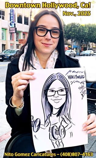 Gallery photo 3 of Caricaturist Nito Gomez