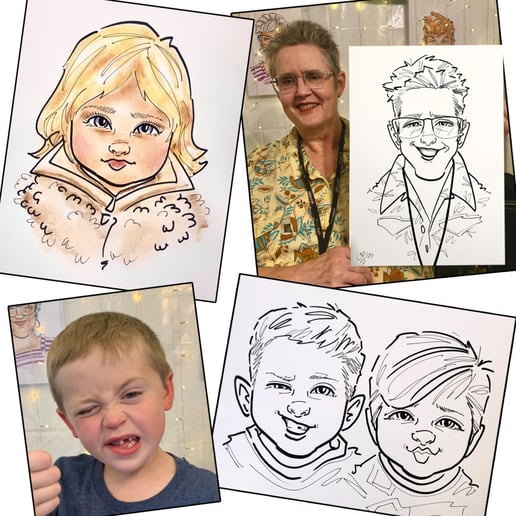 Gallery photo 3 of Caricatures by Carolyn