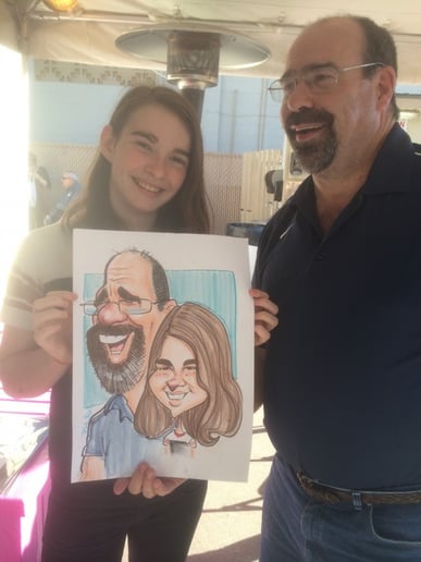 Gallery photo 6 of Carrotcatchers Caricature Entertainment