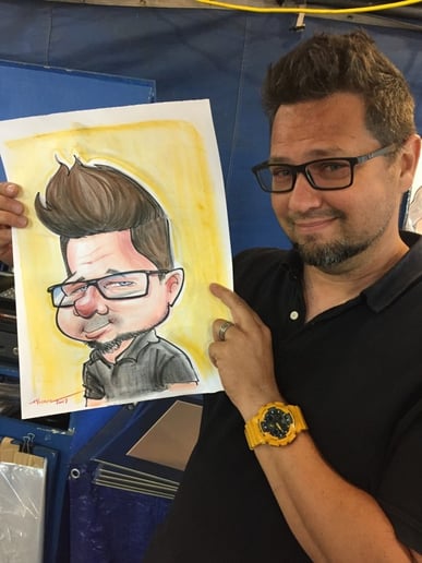 Gallery photo 8 of Carrotcatchers Caricature Entertainment