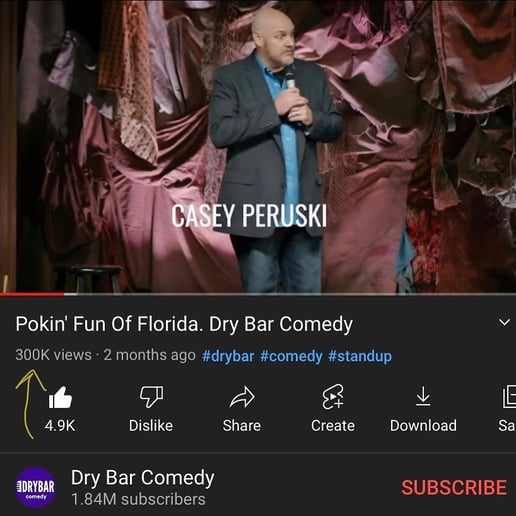 Gallery photo 3 of Casey Peruski from Dry Bar Comedy