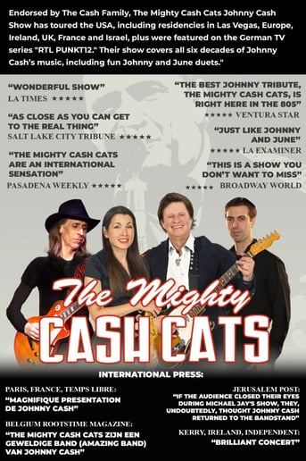 Gallery photo 1 of Mighty Cash Cats Johnny Cash Show