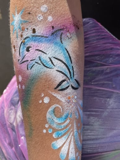 Gallery photo 13 of Cat's Fantasy Face Painting