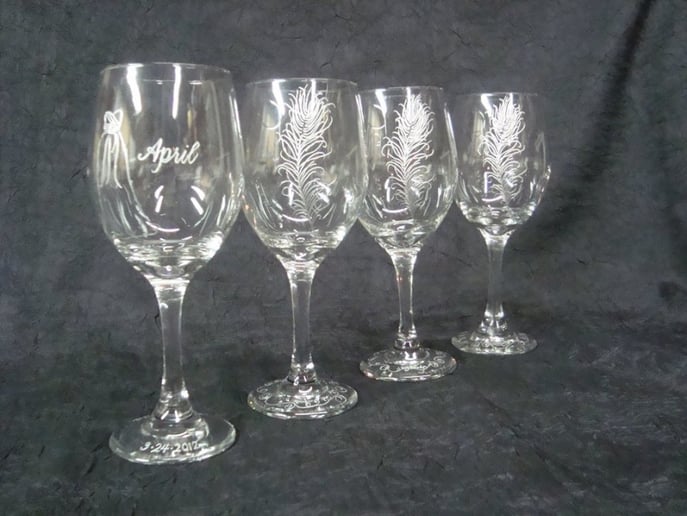 Gallery photo 4 of Celebration Glass Engraving Events - Personalized Gifts!