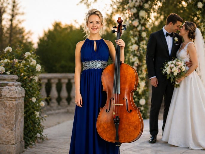 Gallery photo 9 of Irina Desmond - Cellist, wedding performer.