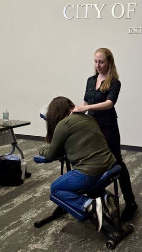 Gallery photo 7 of Chair & Table Massage by Camille Church