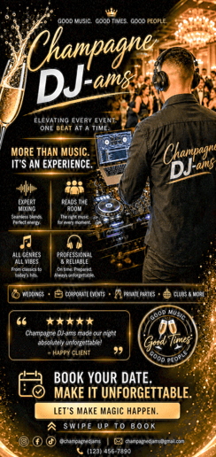 Gallery photo 1 of Champagne DJ-ams