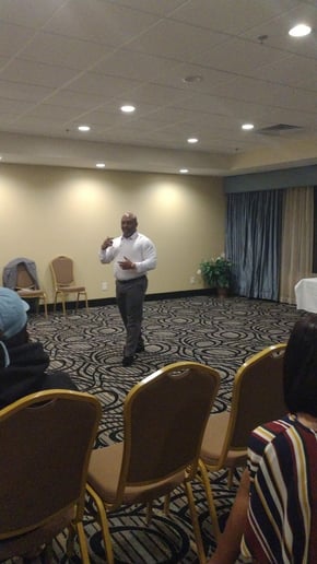 Gallery photo 7 of Deonte' Burden host of "Changing Lives"