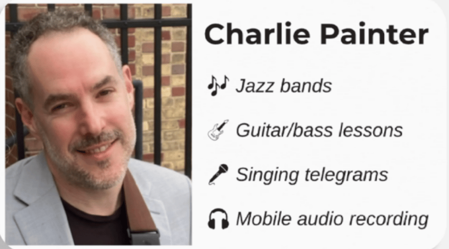 Gallery photo 1 of Charlie Painter Jazz Guitar Duo/Trio
