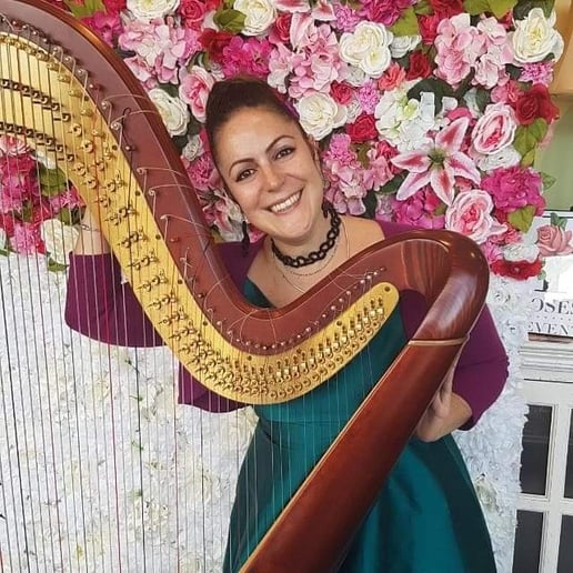 Gallery photo 5 of Chiara Capobianco harpist for events
