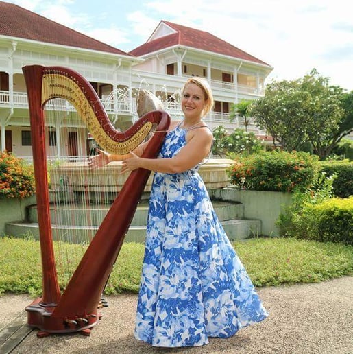 Gallery photo 7 of Chiara Capobianco harpist for events