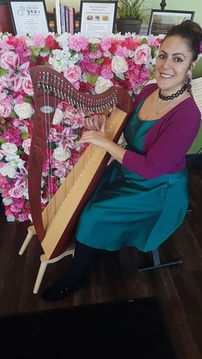 Gallery photo 8 of Chiara Capobianco harpist for events