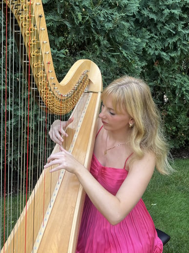 Gallery photo 3 of Chicago Harpist Anya Pasowicz
