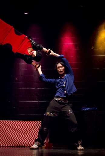 Gallery photo 4 of Chinese Pole Act and Big Ball Juggling Act