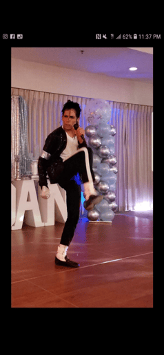 Gallery photo 4 of Antonio Rayne the Michael Jackson tribute artist