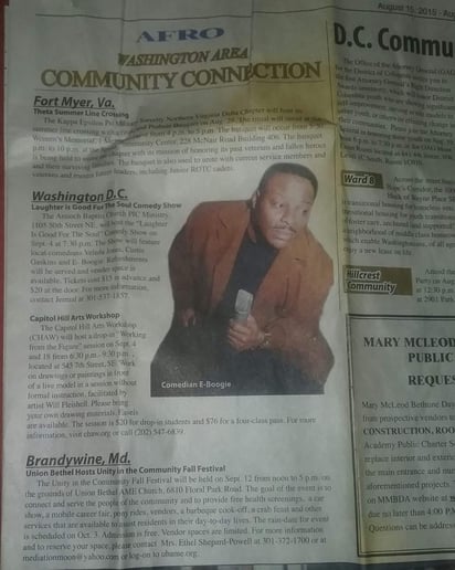 Gallery photo 13 of Comedian E-Boogie