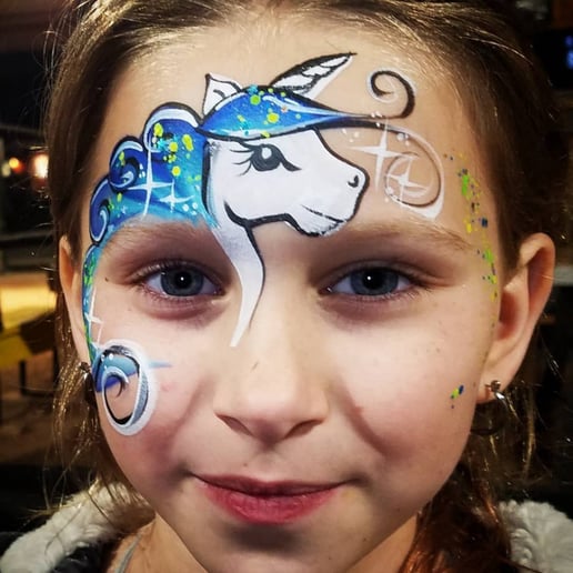 Gallery photo 9 of Chromatic Rabbit Face Paint