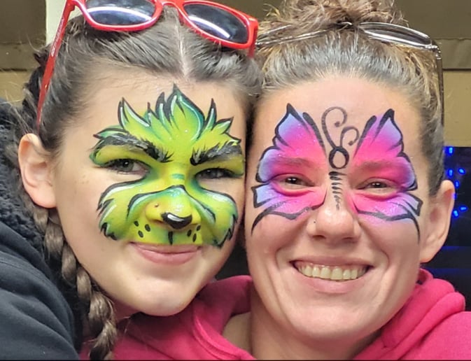 Gallery photo 2 of Chromatic Rabbit Face Paint