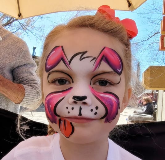 Gallery photo 4 of Chromatic Rabbit Face Paint
