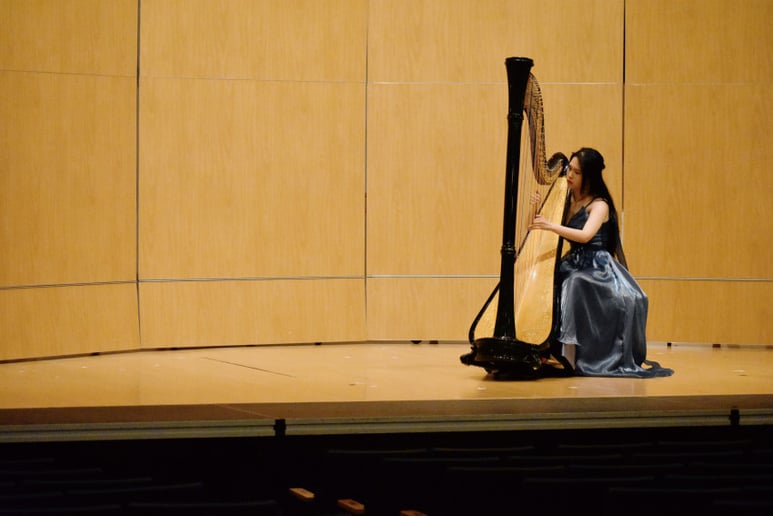 Gallery photo 3 of Aria Li, Church, Wedding, Orchestra Harpist