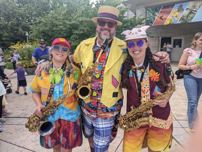 Gallery photo 2 of Circle City Sidewalk Stompers Clown Band