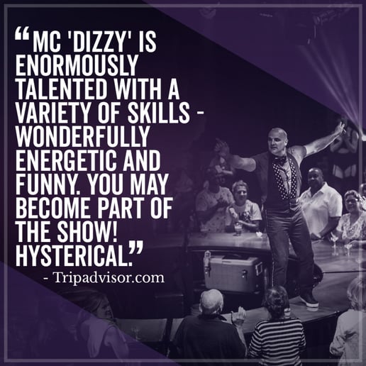 Gallery photo 4 of Comedy Magician & Circus Variety Performer