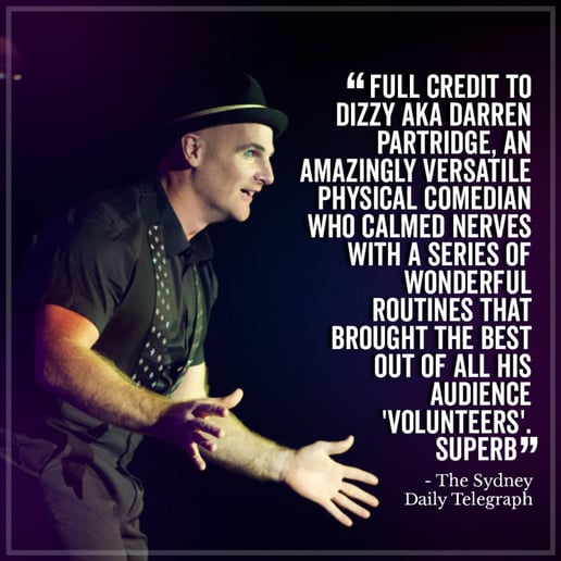 Gallery photo 3 of Comedy Magician & Circus Variety Performer