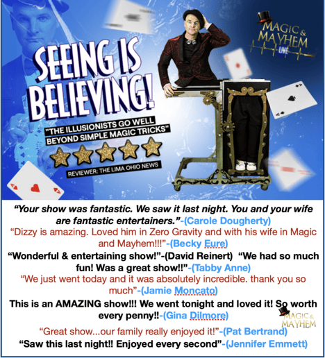 Gallery photo 8 of Comedy Magician & Circus Variety Performer