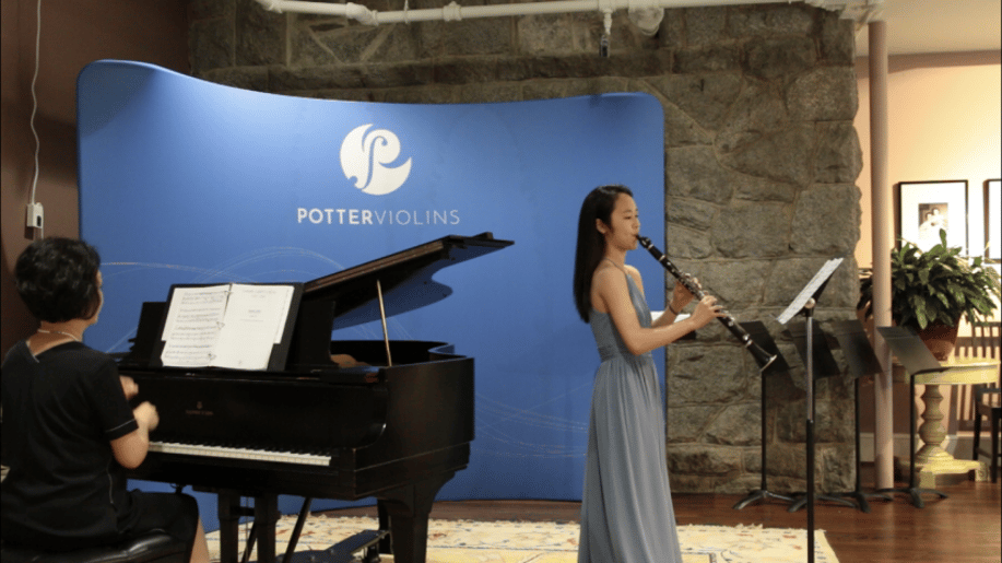 Gallery photo 1 of Claire Cheng, clarinetist