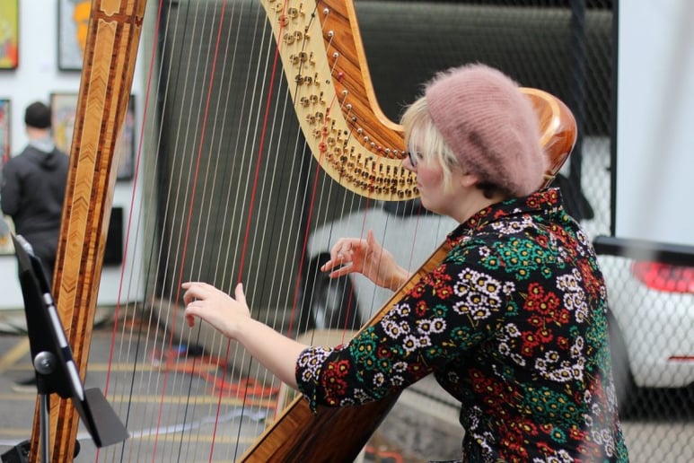 Gallery photo 4 of Claire Greene - Harpist